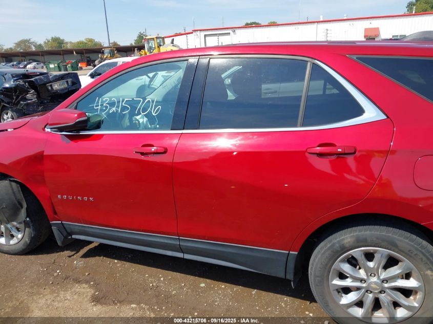 2019 Chevrolet Equinox Lt VIN: 2GNAXUEV5K6206234 Lot: 43215706