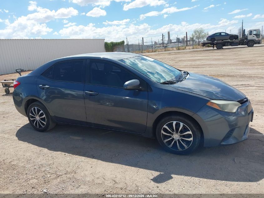 2014 Toyota Corolla Le VIN: 5YFBURHE7EP177661 Lot: 43215712