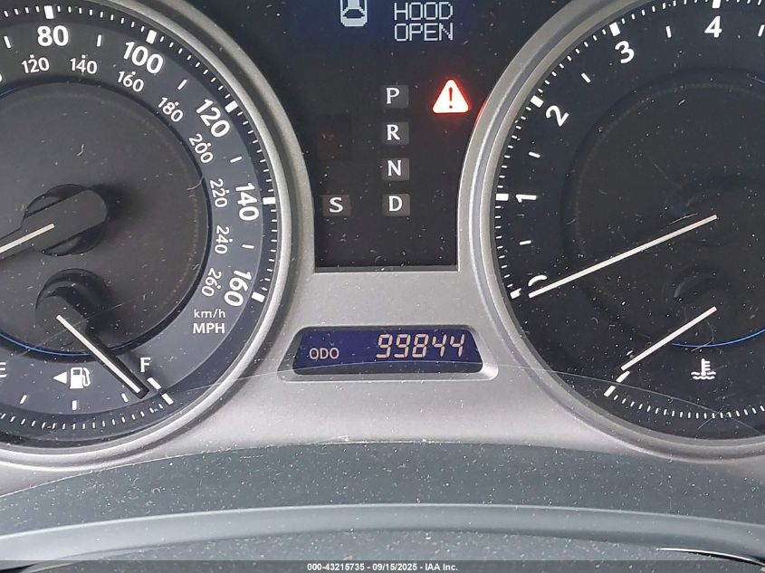 2010 Lexus Is 250 VIN: JTHCF5C24A5036640 Lot: 43215735