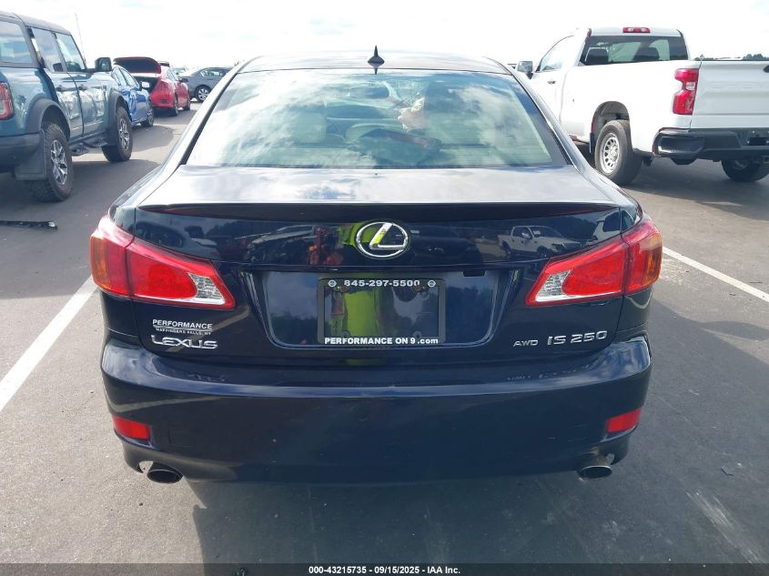 2010 Lexus Is 250 VIN: JTHCF5C24A5036640 Lot: 43215735