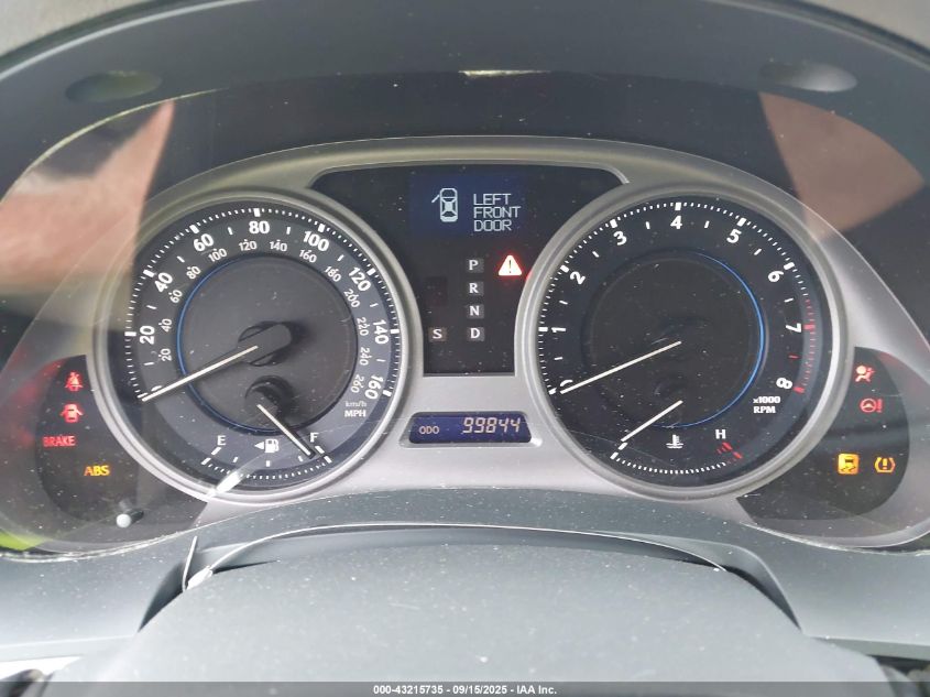 2010 Lexus Is 250 VIN: JTHCF5C24A5036640 Lot: 43215735