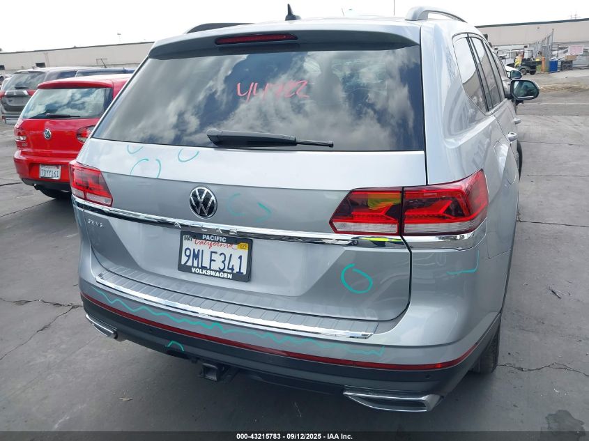 2023 Volkswagen Atlas 3.6L V6 Se W/Technology VIN: 1V2JR2CA3PC517665 Lot: 43215783