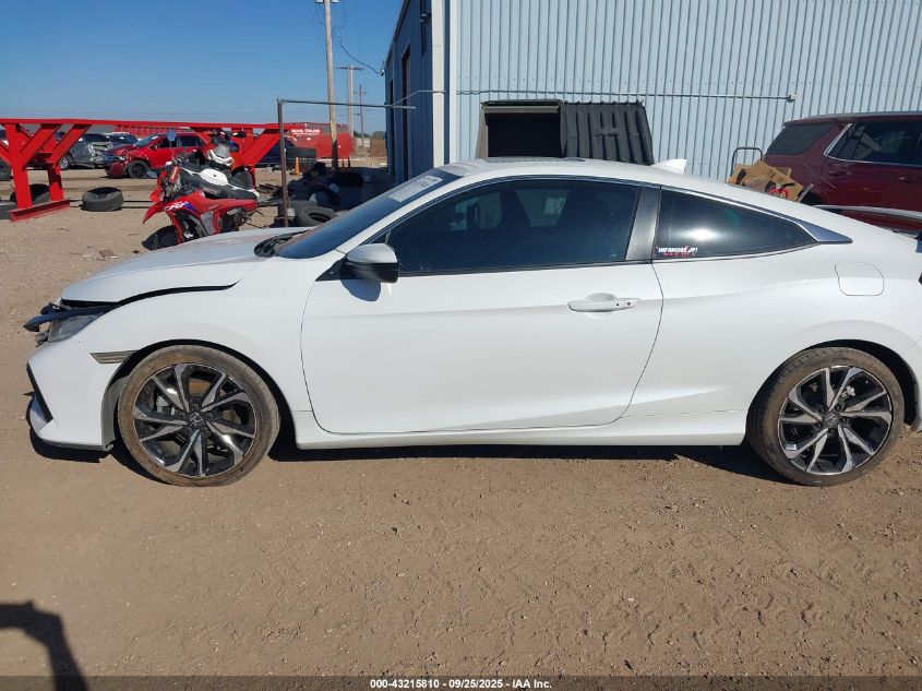2019 Honda Civic Si VIN: 2HGFC3A52KH750206 Lot: 43215810