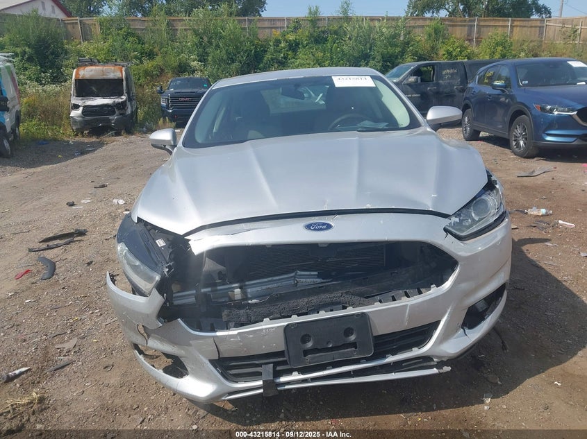 2013 Ford Fusion S VIN: 3FA6P0G78DR201844 Lot: 43215814