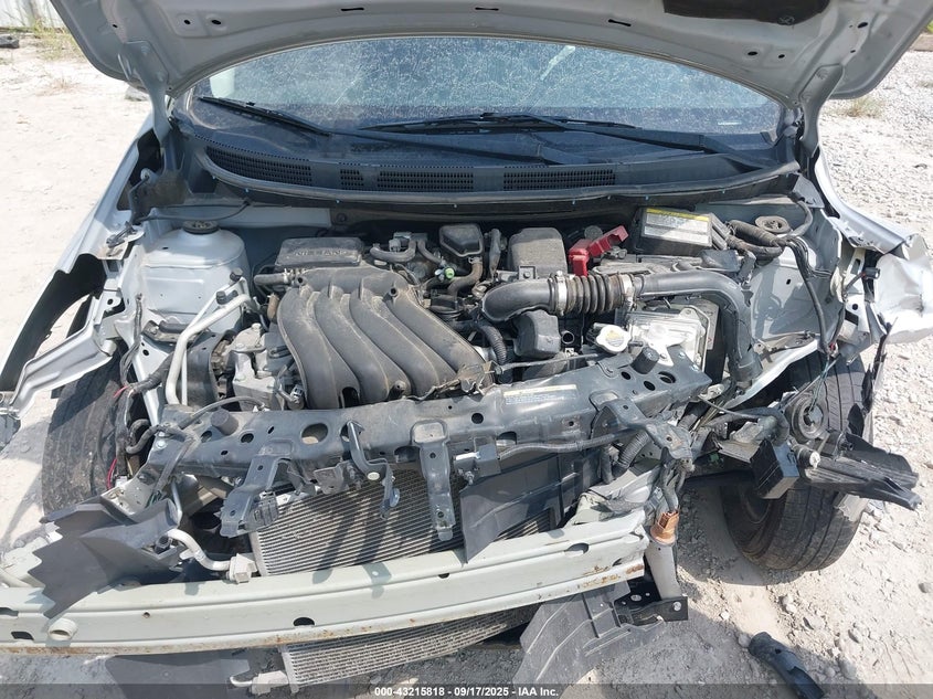 2019 Nissan Versa 1.6 S+ VIN: 3N1CN7AP8KL801013 Lot: 43215818