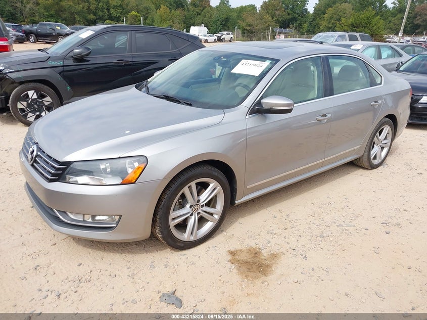 2013 VOLKSWAGEN PASSAT 2.0L TDI SE 1VWBN7A30DC001615