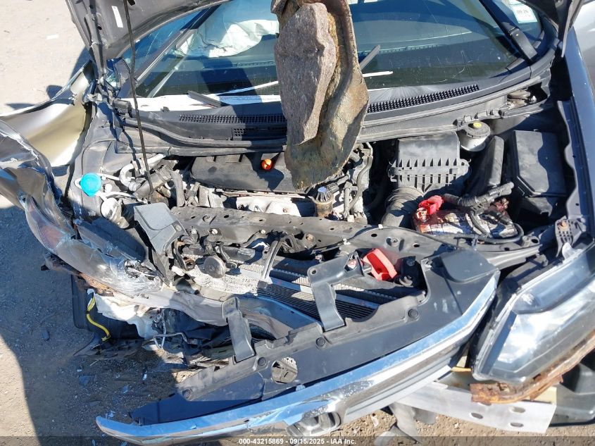 2012 Honda Civic Lx VIN: 2HGFB2F57CH557377 Lot: 43215869