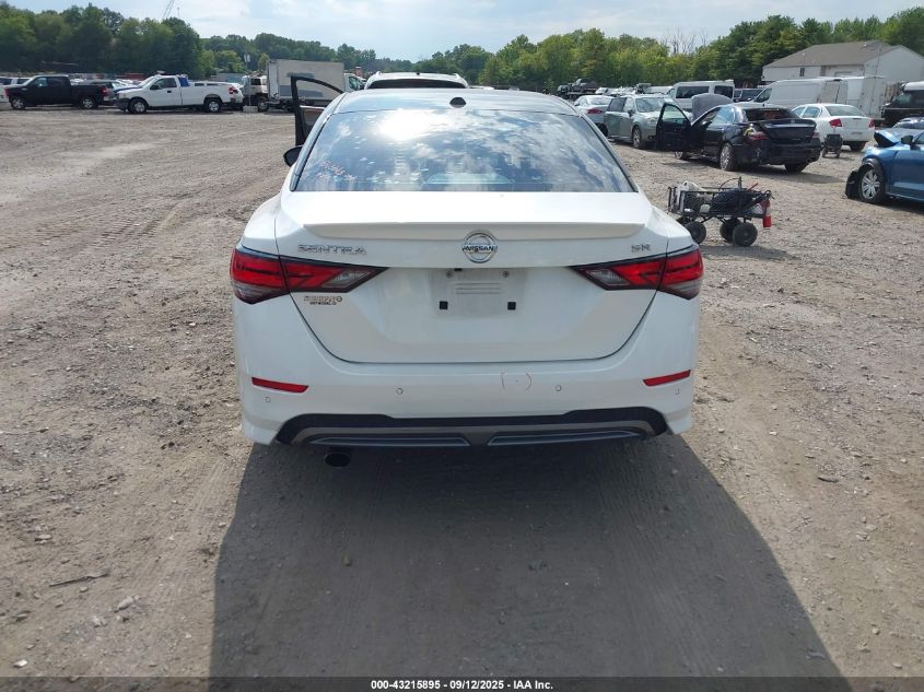 2021 Nissan Sentra Sr Xtronic Cvt VIN: 3N1AB8DV1MY285714 Lot: 43215895
