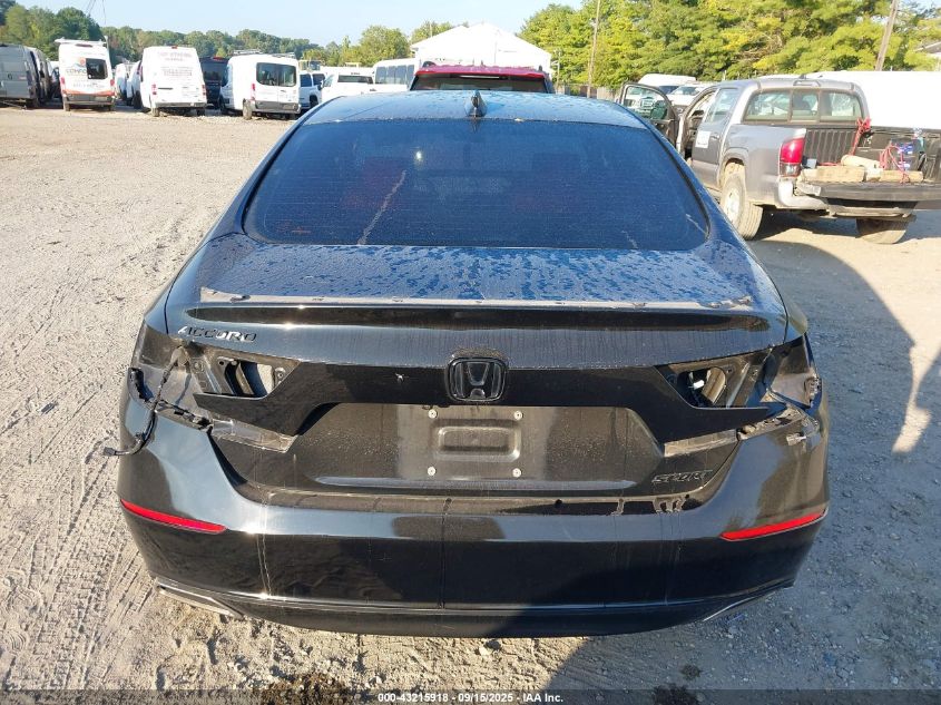 2021 Honda Accord Sport VIN: 1HGCV1F31MA076785 Lot: 43215918