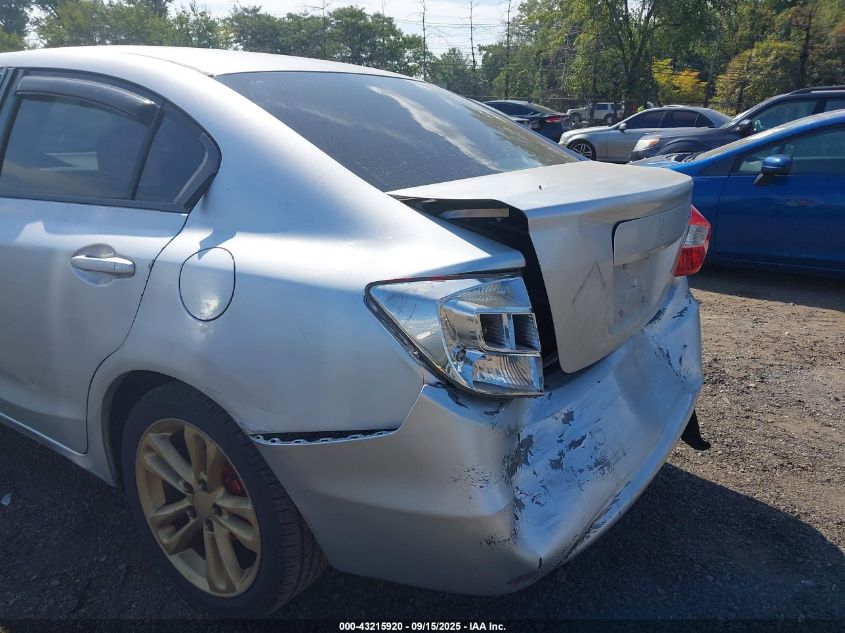 2012 Honda Civic Lx VIN: 2HGFB2F52CH599018 Lot: 43215920