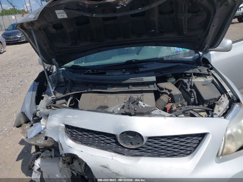 2010 Toyota Corolla Le VIN: 2T1BU4EE3AC225108 Lot: 43215923