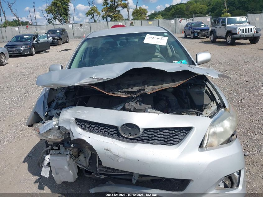 2010 Toyota Corolla Le VIN: 2T1BU4EE3AC225108 Lot: 43215923