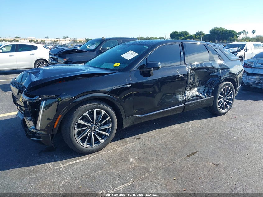 2025 Cadillac Lyriq Sport black other electric 1GYKPURL4SZ304269 photo #3