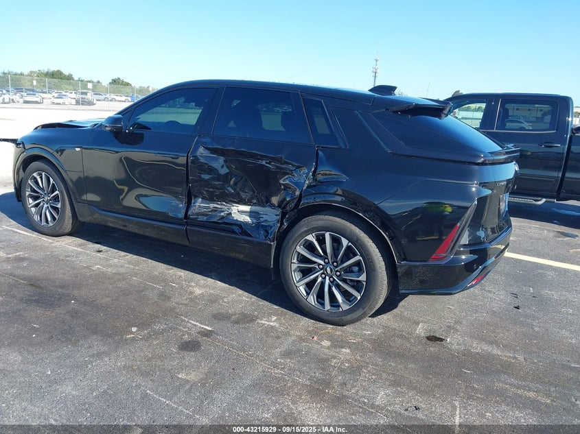 2025 Cadillac Lyriq Sport black other electric 1GYKPURL4SZ304269 photo #4