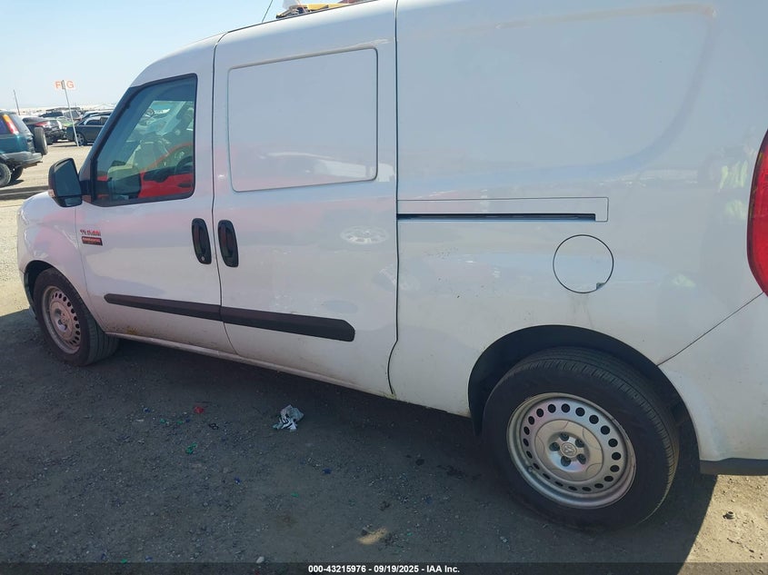 Vin: zfbhrfab4n6w36181, lot: 43710469, ram promaster city cargo van 20223