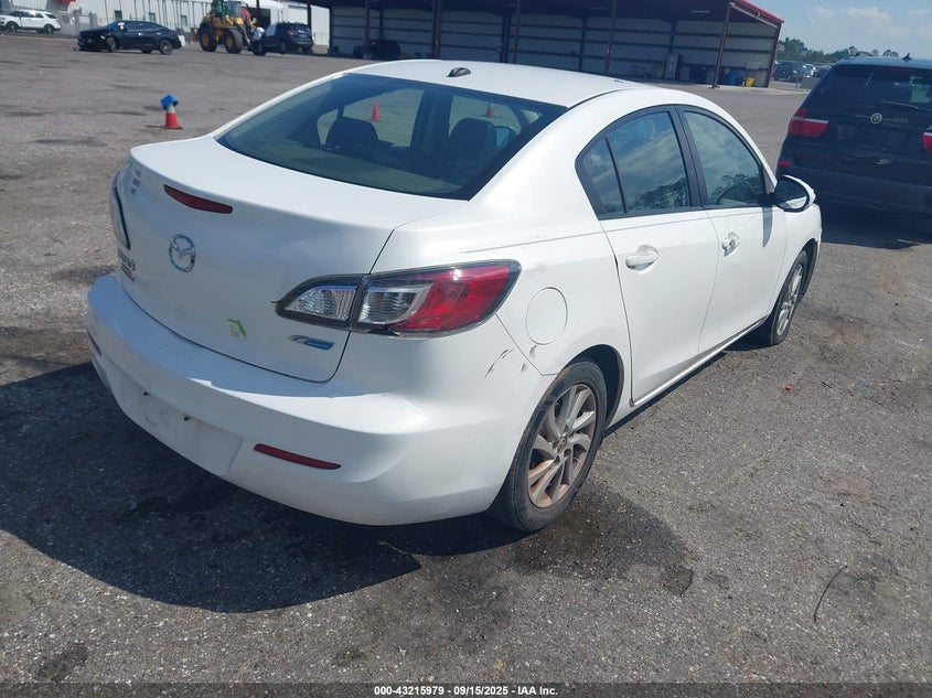 Vin: jm1bl1w78c1647142, lot: 43710472, mazda mazda3 i grand touring 20124