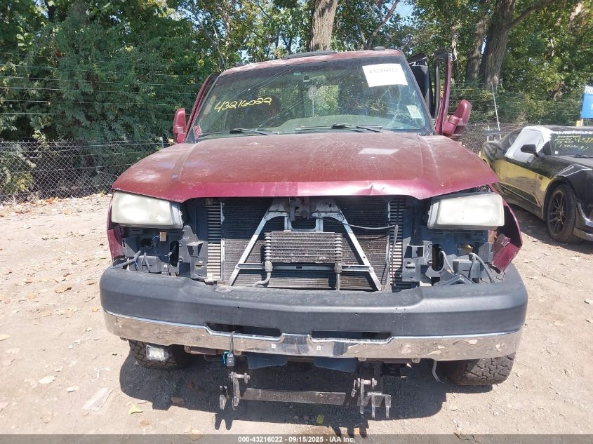 2003 Chevrolet Silverado Ls VIN: 1GCHK29163E325442 Lot: 43216022