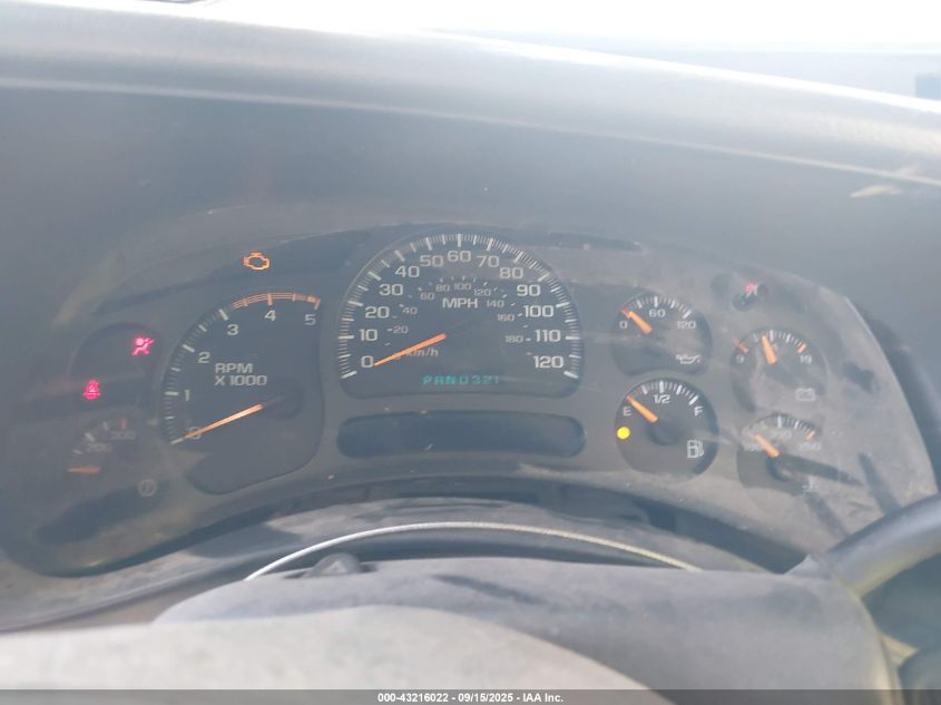 2003 Chevrolet Silverado Ls VIN: 1GCHK29163E325442 Lot: 43216022