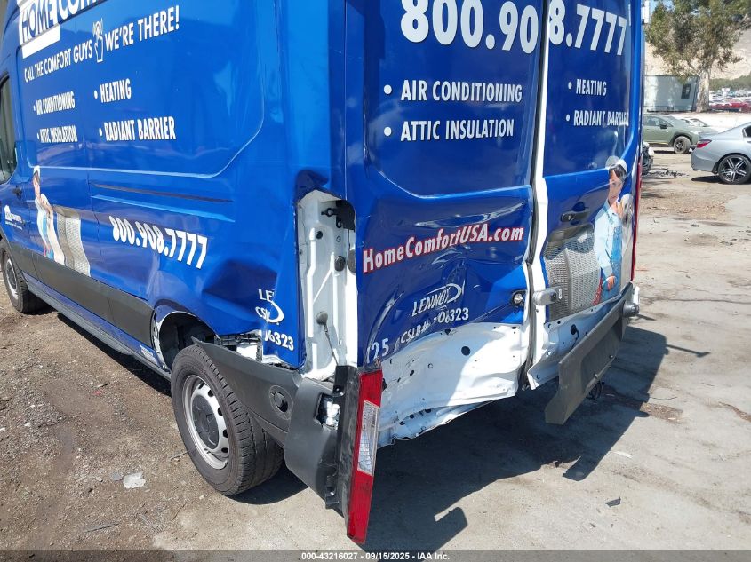 2024 Ford Transit-350 VIN: 1FTBW1X81RKA82783 Lot: 43216027