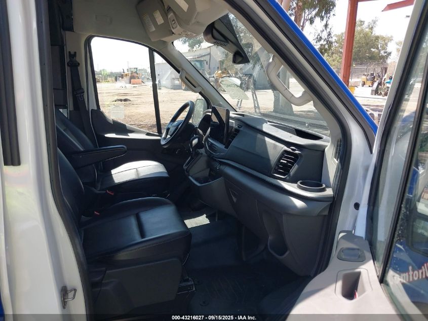 2024 Ford Transit-350 VIN: 1FTBW1X81RKA82783 Lot: 43216027