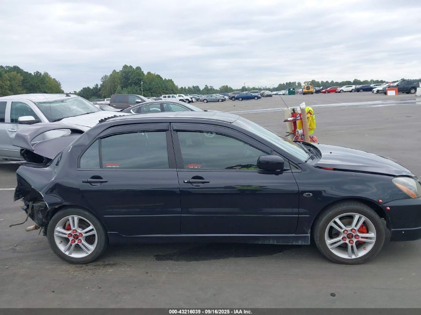 2005 Mitsubishi Lancer Ralliart VIN: JA3AJ66F35U002002 Lot: 43216039