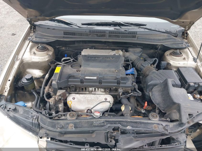 2008 Kia Spectra Ex VIN: KNAFE121485511200 Lot: 43216074