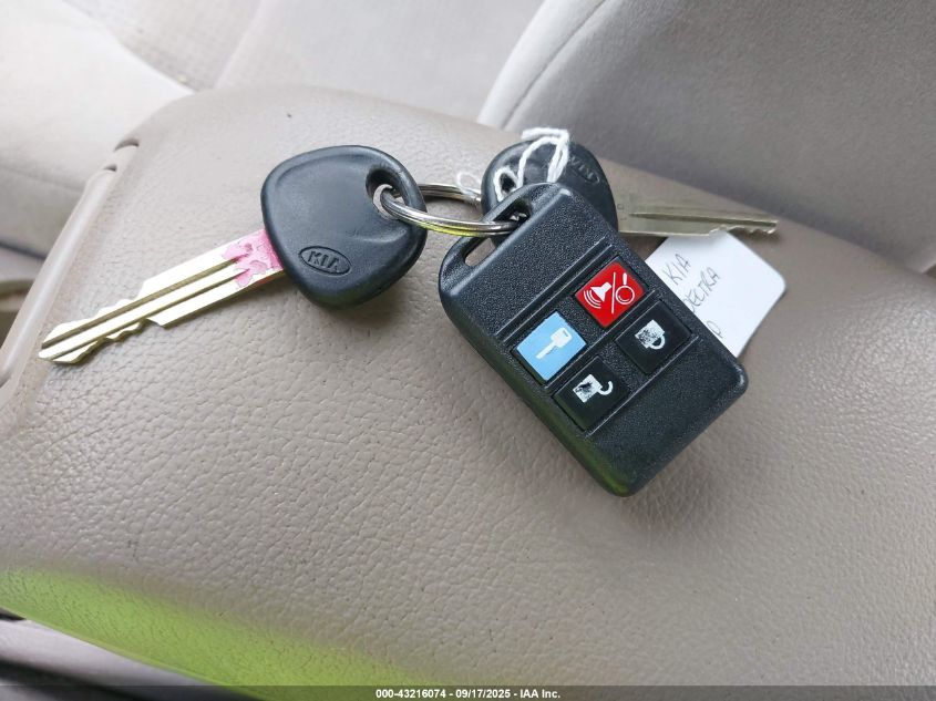 2008 Kia Spectra Ex VIN: KNAFE121485511200 Lot: 43216074