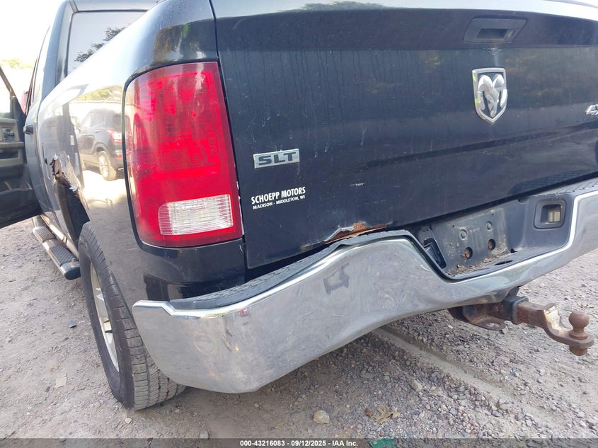 2011 Ram Ram 1500 Slt VIN: 1D7RV1GT9BS666169 Lot: 43216083