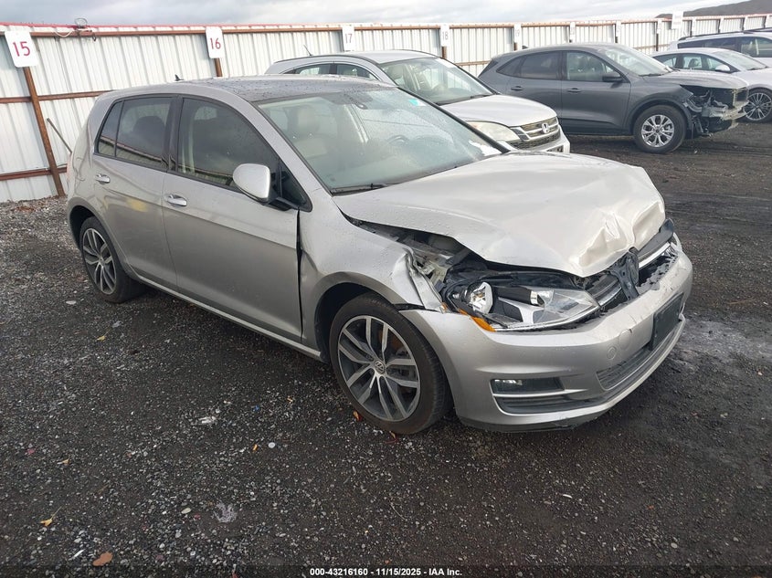 VOLKSWAGEN GOLF TSI S 4-DOOR/TSI SE 4-DOOR/TSI SEL 4-DOOR/TSI WOLFSBURG EDITION 4-DOOR