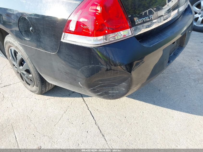 2010 Chevrolet Impala Ls VIN: 2G1WA5EK3A1150293 Lot: 43216226