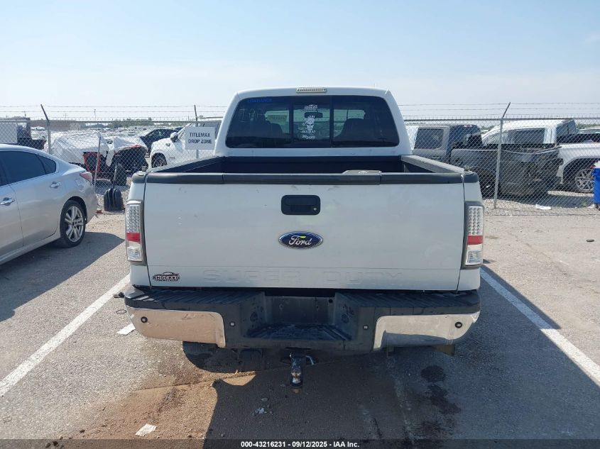 2008 Ford F-250 Fx4/Harley-Davidson/King Ranch/Lariat/Xl/Xlt VIN: 1FTSW21R28EB55101 Lot: 43216231