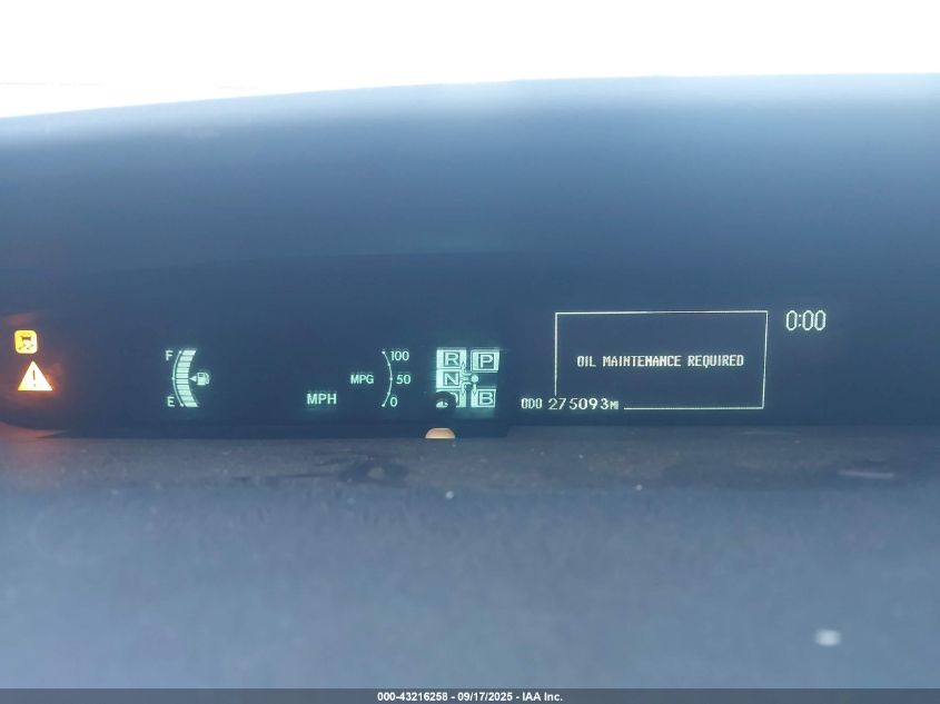 2010 Toyota Prius Ii VIN: JTDKN3DU7A0151296 Lot: 43216258