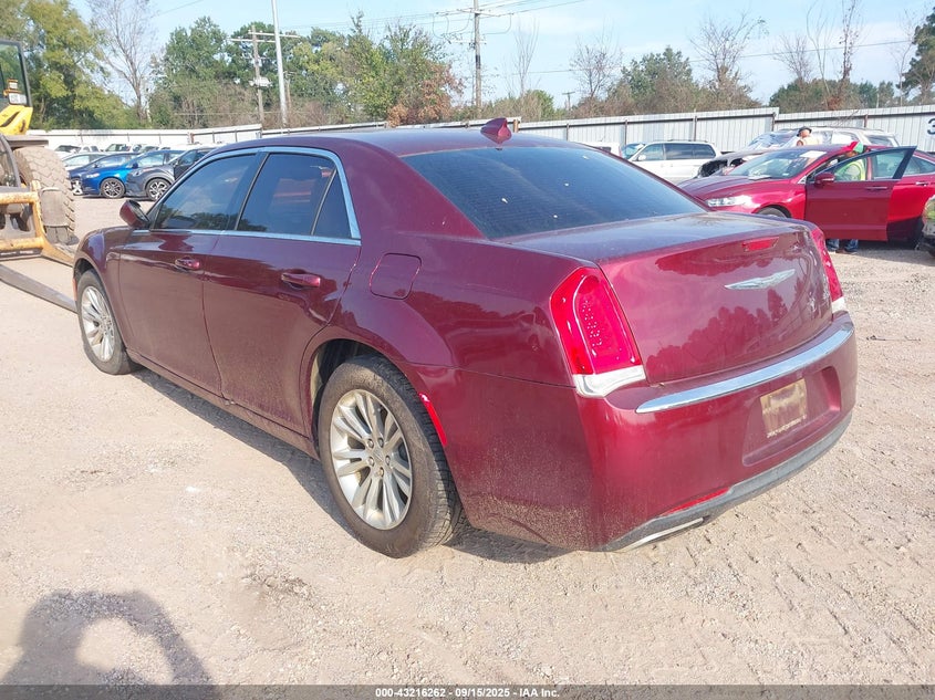 Vin: 2c3ccaag1gh358210, lot: 43710755, chrysler 300 anniversary edition 20163