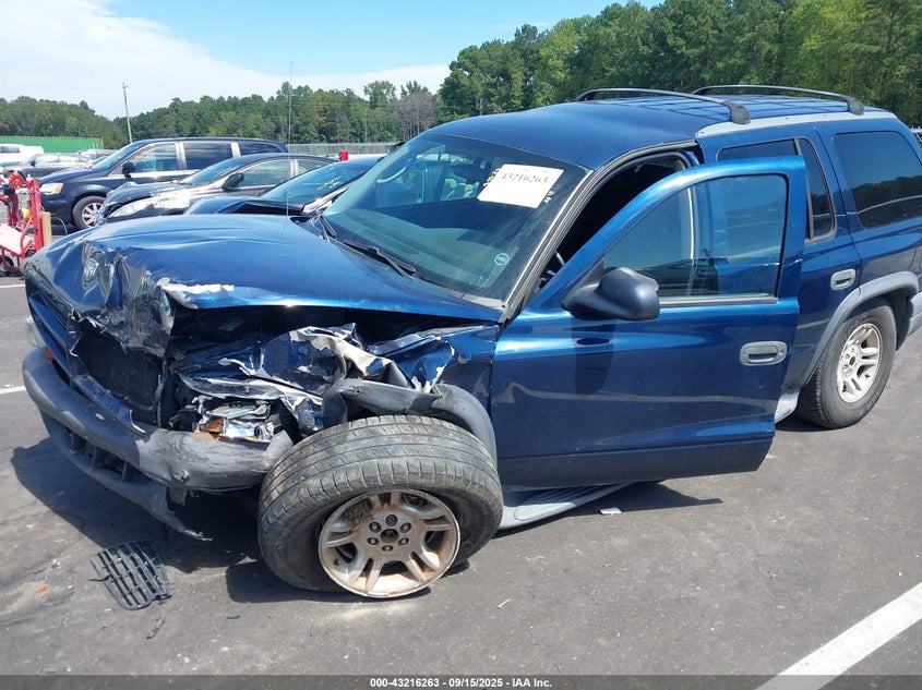 2003 Dodge Durango Sport/Sxt VIN: 1D4HS38N13F562203 Lot: 43216263