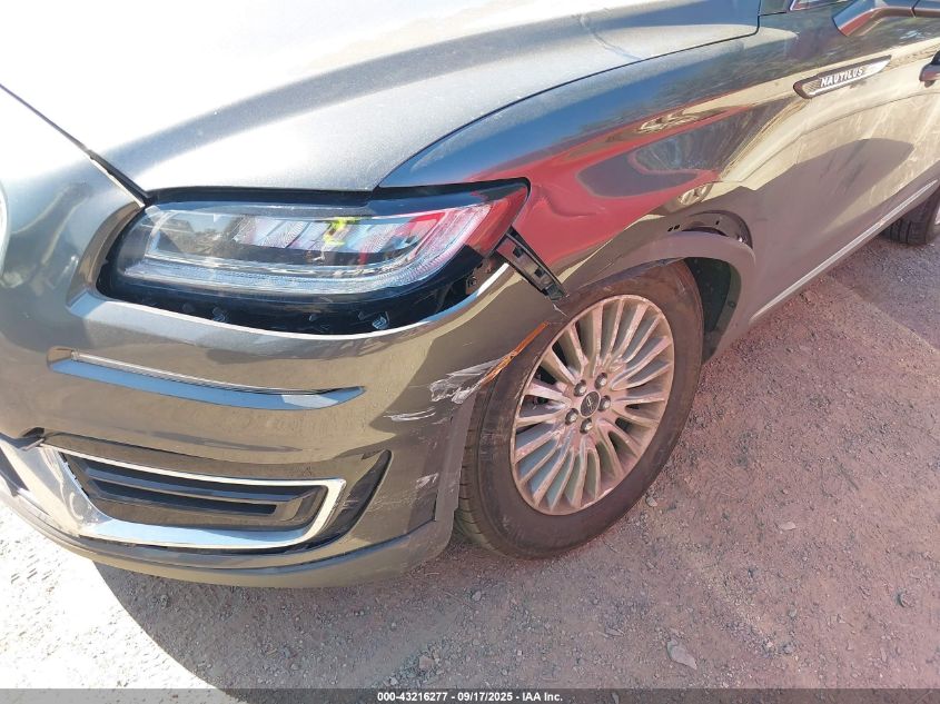 2019 Lincoln Nautilus Standard VIN: 2LMPJ8J9XKBL30334 Lot: 43216277