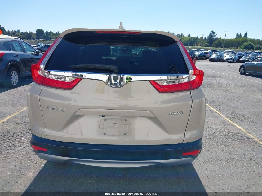2019 Honda Cr-V Ex VIN: 5J6RW2H55KL007667 Lot: 43216282