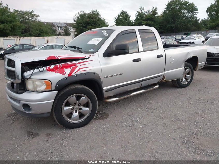 2002 Dodge Ram 1500 St silver truck gasoline 3D7HU18NX2G115996 photo #3
