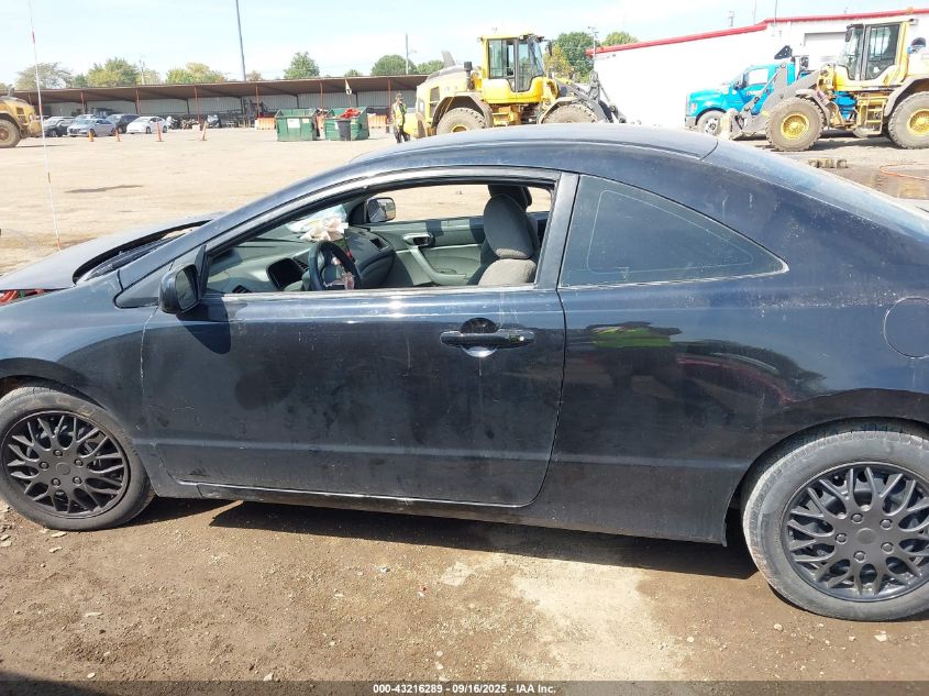 2008 Honda Civic Lx VIN: 2HGFG11608H576579 Lot: 43216289