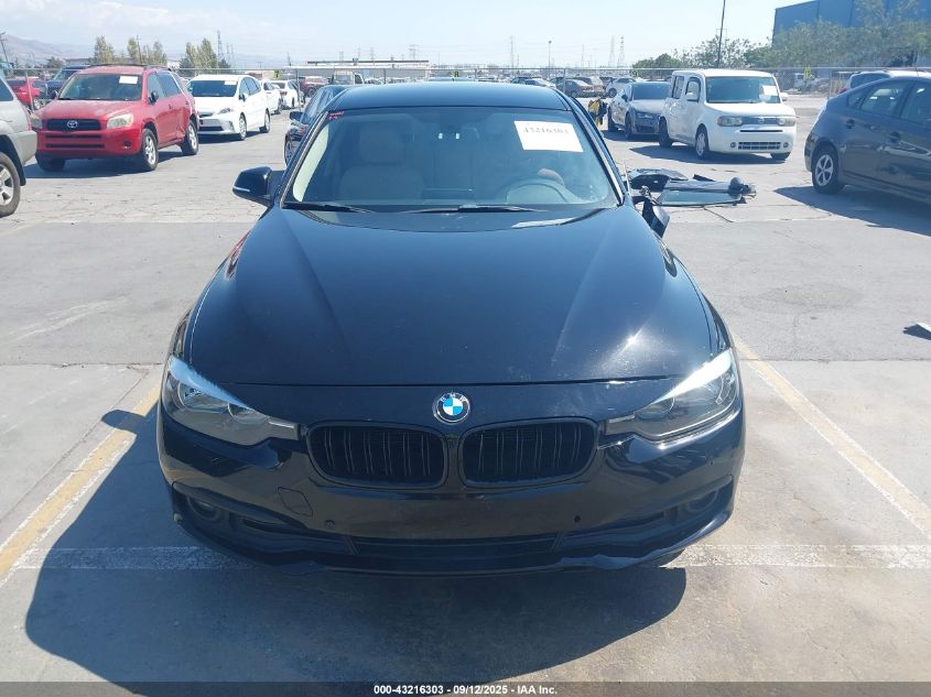 2017 BMW 320I VIN: WBA8E1G37HNU15497 Lot: 43216303