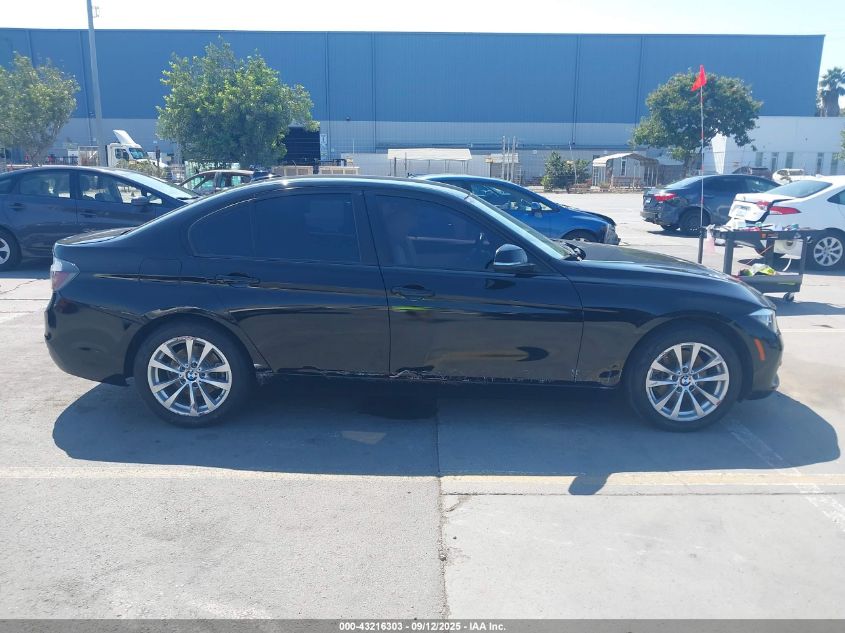 2017 BMW 320I VIN: WBA8E1G37HNU15497 Lot: 43216303
