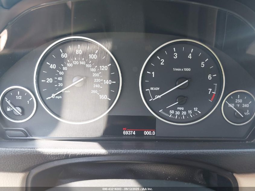 2017 BMW 320I VIN: WBA8E1G37HNU15497 Lot: 43216303