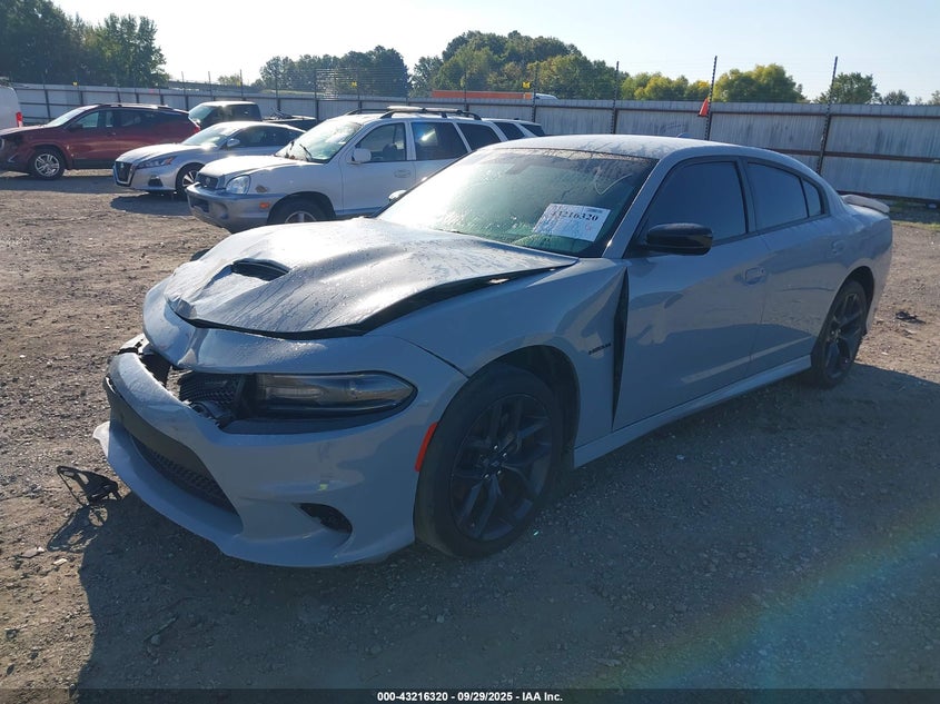 Vin: 2c3cdxct6mh616551, lot: 43710813, dodge charger r/t rwd 20212