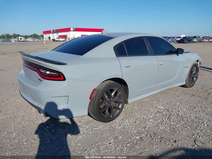Vin: 2c3cdxct6mh616551, lot: 43710813, dodge charger r/t rwd 20214