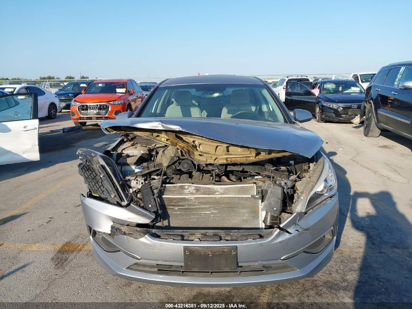 2017 Hyundai Sonata Se VIN: 5NPE24AF8HH439262 Lot: 43216381