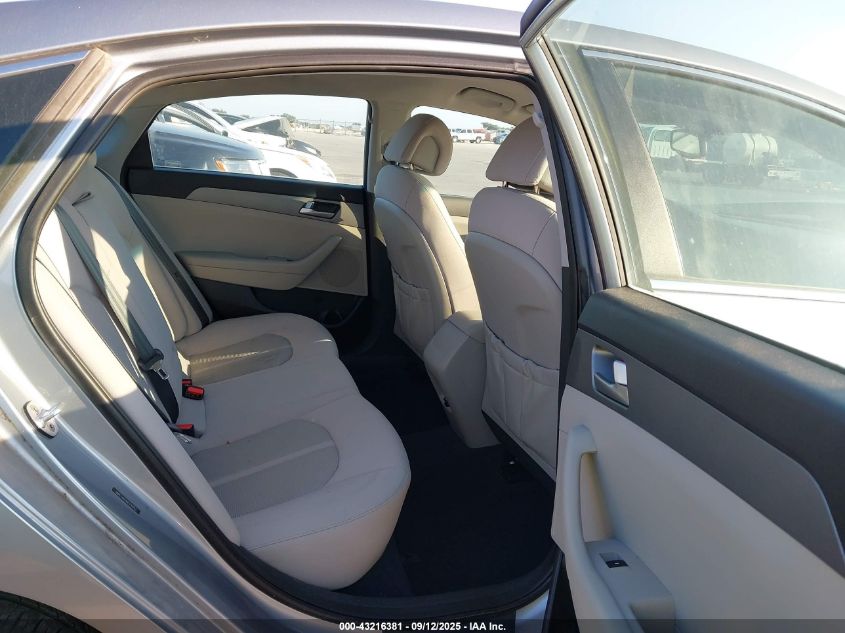 2017 Hyundai Sonata Se VIN: 5NPE24AF8HH439262 Lot: 43216381