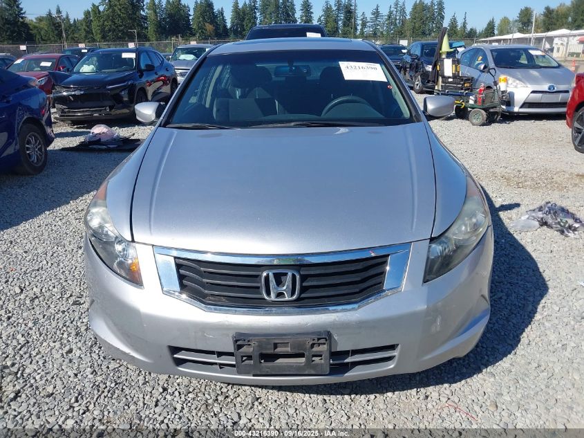 2009 Honda Accord 2.4 Ex VIN: 1HGCP26799A048310 Lot: 43216390