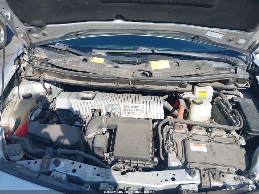 2013 Toyota Prius Two VIN: JTDKN3DU3D5627700 Lot: 43216407