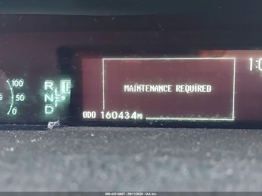 2013 Toyota Prius Two VIN: JTDKN3DU3D5627700 Lot: 43216407