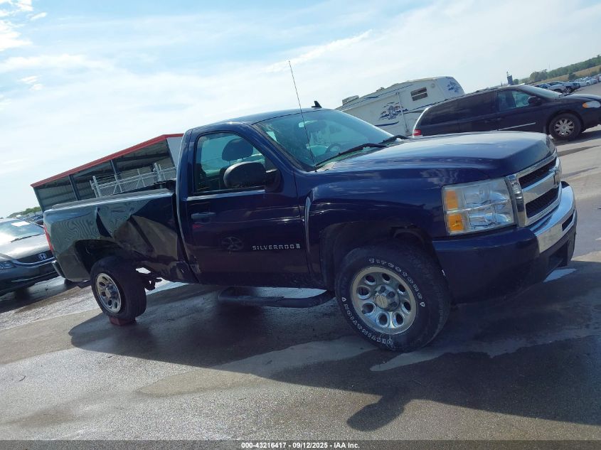 2009 Chevrolet Silverado 1500 Work Truck VIN: 1GCEC14X79Z165191 Lot: 43216417