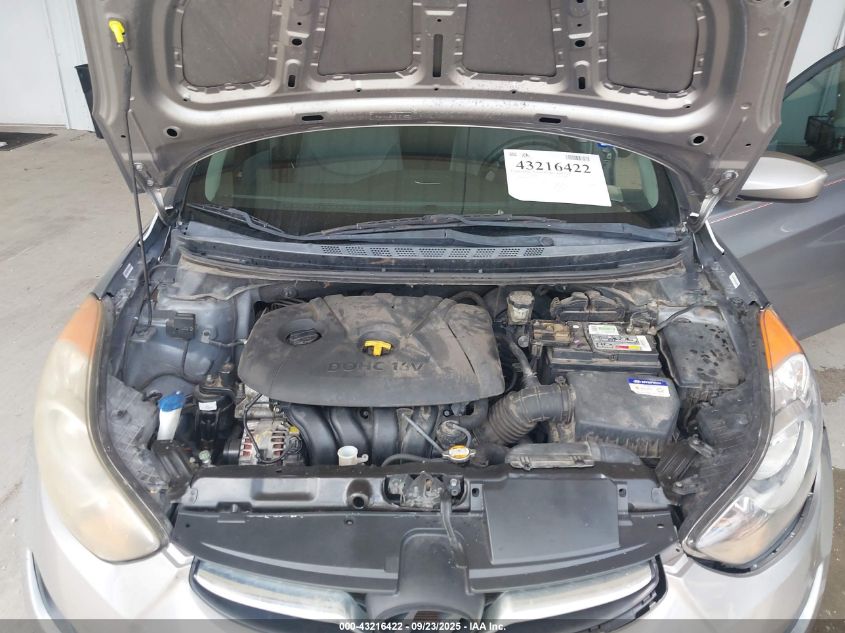 2011 Hyundai Elantra Gls (Ulsan Plant) VIN: KMHDH4AE2BU138514 Lot: 43216422